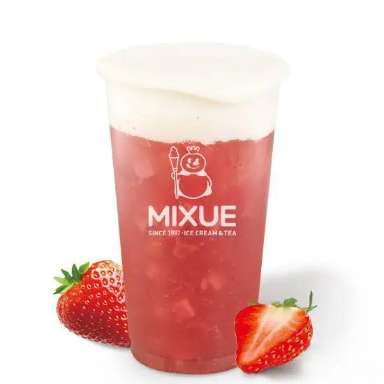 Milk Foam Strawberry